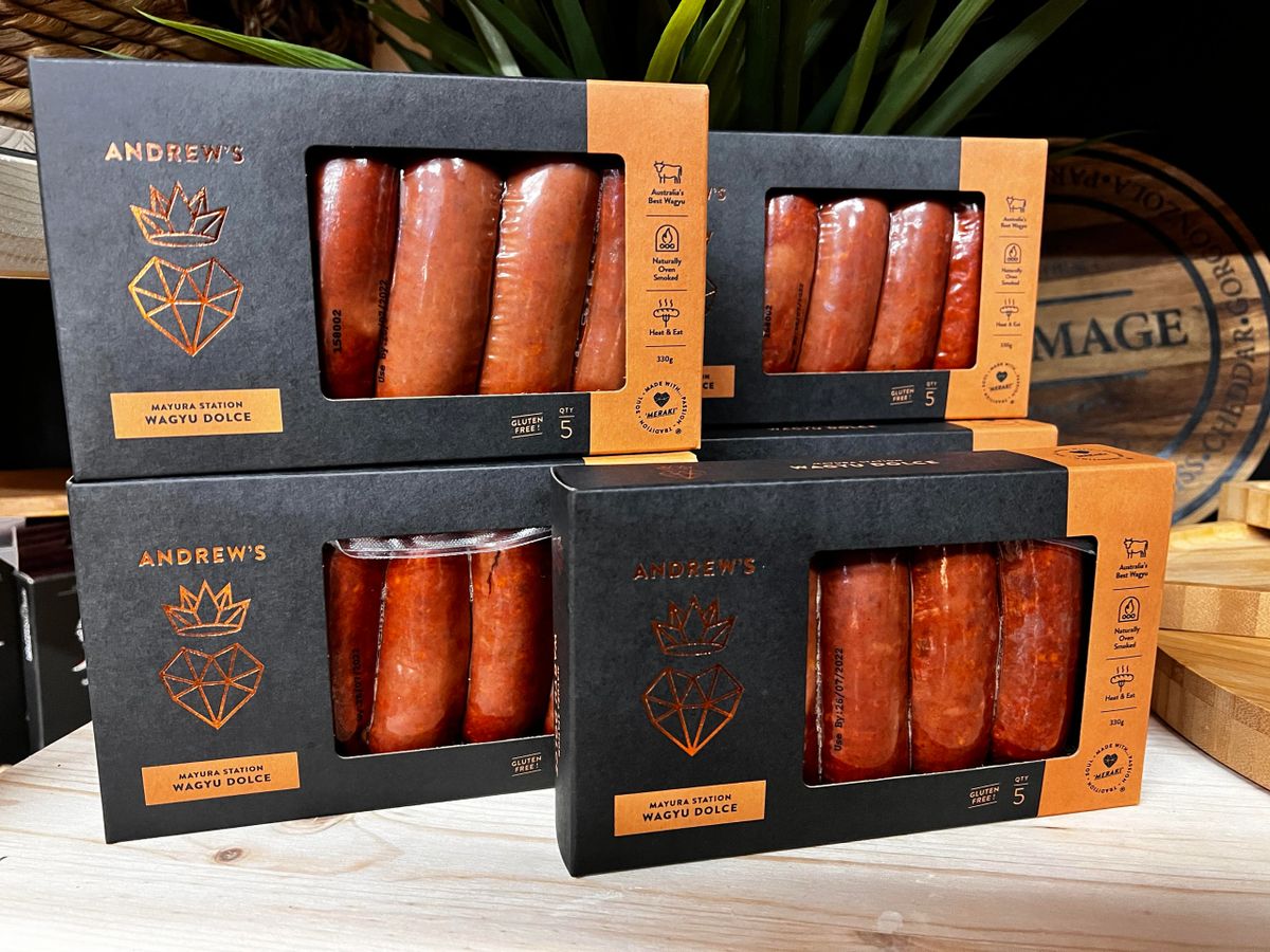 Smoked Wagyu Dolce Sausages